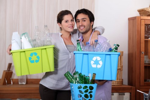 Clearing cluttered home with expert assistance