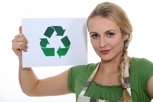 Eco-friendly disposal practices during garage clearance